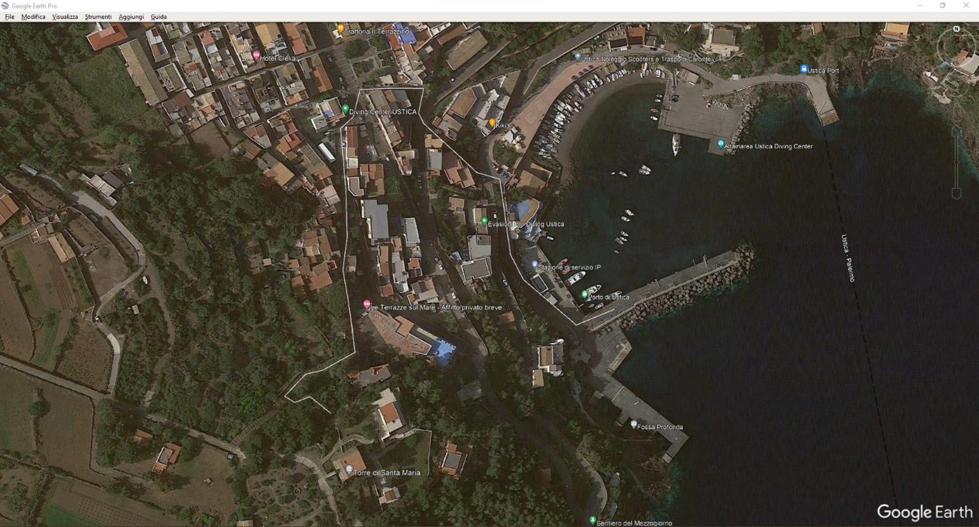 فندق Sotto La Torre E Sopra Il Porticciolo Isola di Ustica المظهر الخارجي الصورة